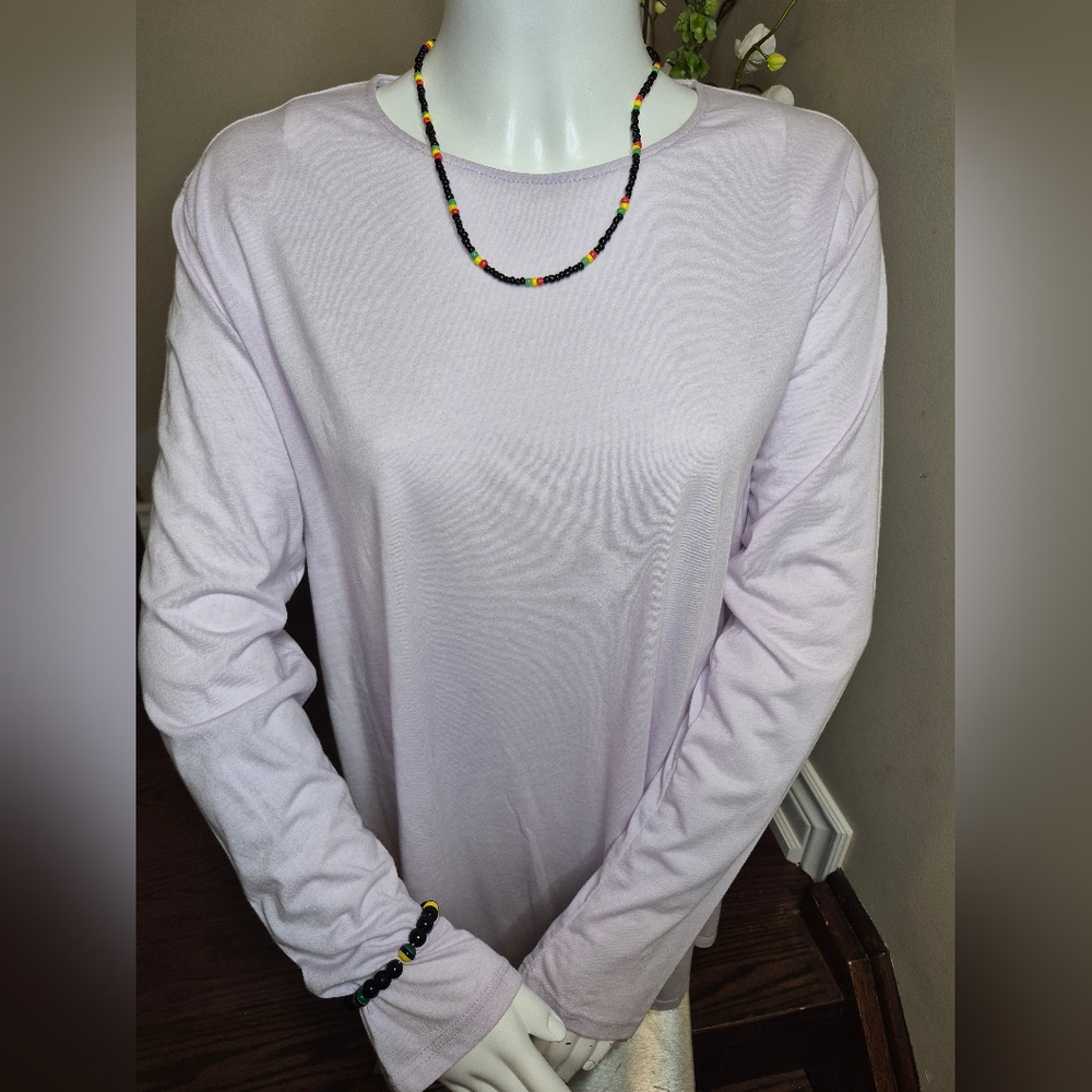 Foreign Exchange Light Purple Blouse